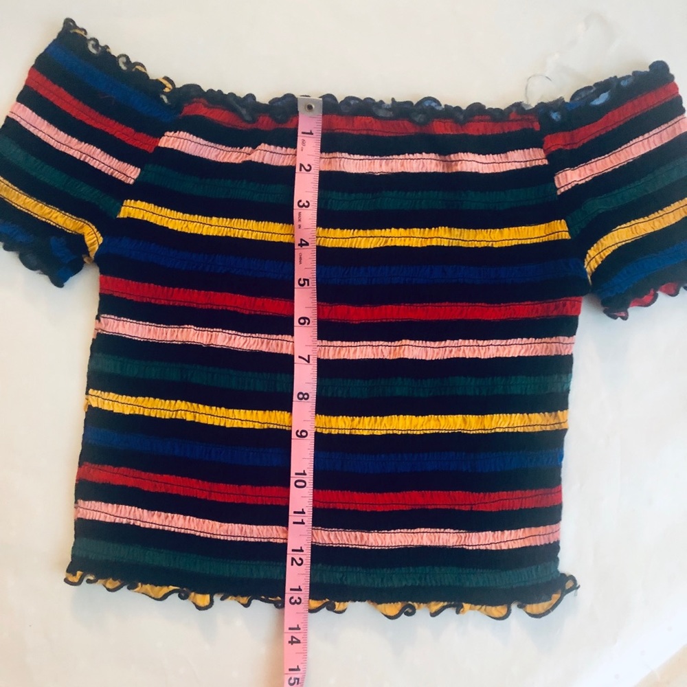 Moving Sale ⭐️ The Rylee Top with stripes - Picture 7 of 7
